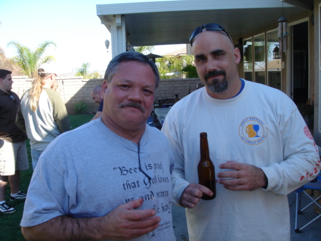 Brad and John at the Feb 07 brew day
