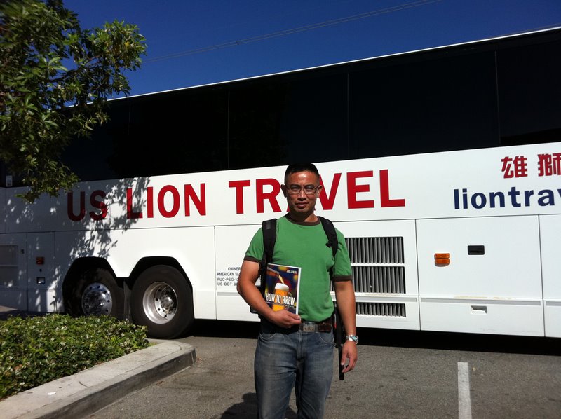 U.S. Lion Tour is one of the major Asian tour bus companies.  They pick up and drop off from various Asian communities.
