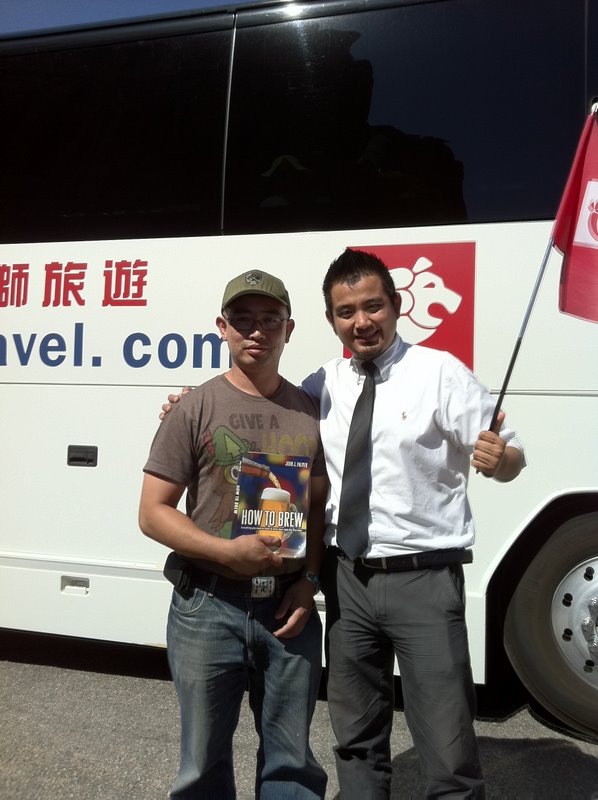 Our Chinese tour guide, Steve.