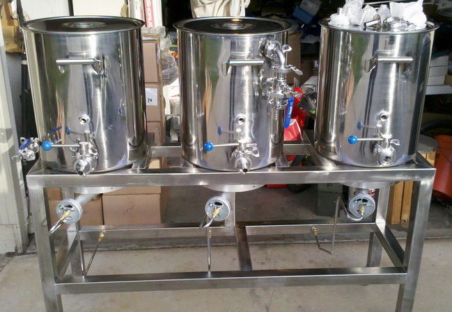 brewstand and pots and fittings